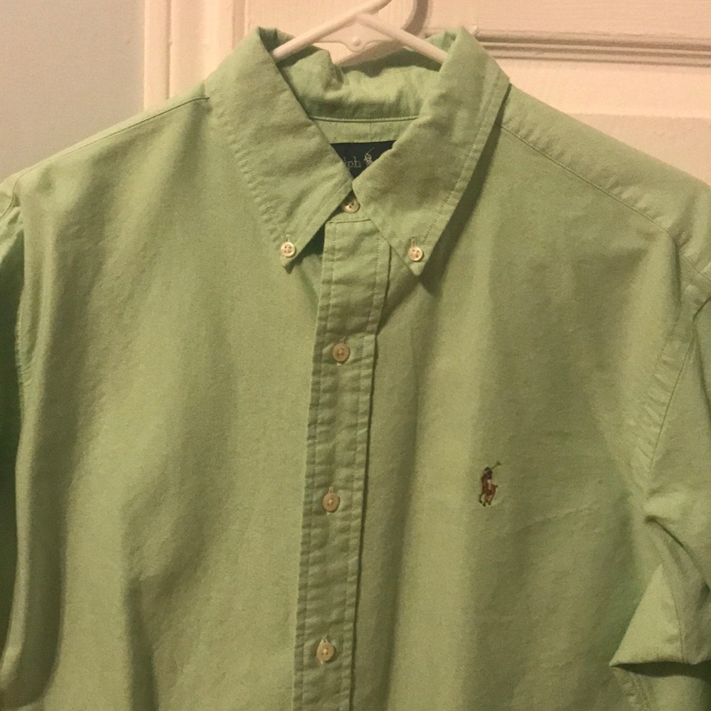 Polo button down.